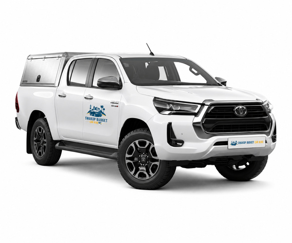 Toyota Hilux DC 4x4 A/T to rent in Swakopmund, Namibia